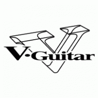 V-Guitar logo vector logo