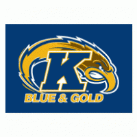 Kent State University Blue & Gold logo vector logo