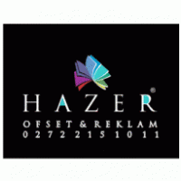 hazer ofset logo vector logo
