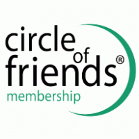Circle of Friends logo vector logo