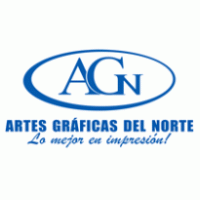 Artes Gráficas del Norte logo vector logo