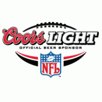 Coors Light NFL Official Beer Sponsor logo vector logo