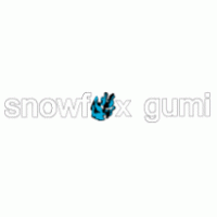 Snowfox logo vector logo