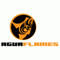 Aguaflames logo vector logo