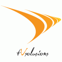 TV solusions logo vector logo