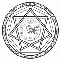 Devil’s traps logo vector logo