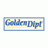 Golden Dipt logo vector logo