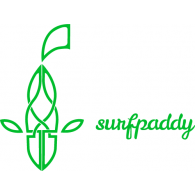 surfpaddy logo vector logo
