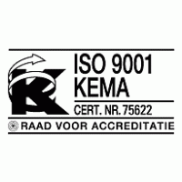 KEMA ISO 9001 logo vector logo