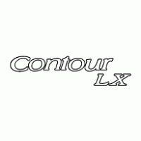 Contour LX logo vector logo