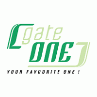 Gate One logo vector logo