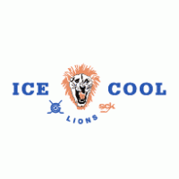 Icecool Lions logo vector logo