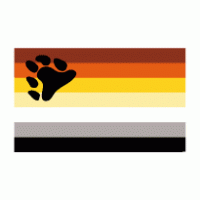 The International Bear Brotherhood Flag logo vector logo