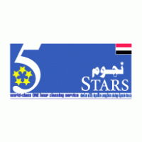 5 Stars 1 Hour Service logo vector logo
