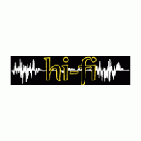Hi Fi logo vector logo