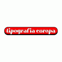 Tipografia Europa logo vector logo