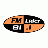 Lider FM 91.1 logo vector logo