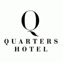 Quarters Hotel logo vector logo
