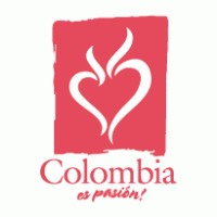 Colombia es Pasion logo vector logo