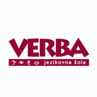 Verba, Jezikovna Sola logo vector logo