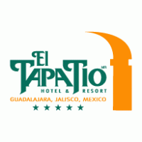 hotel el tapatio logo vector logo