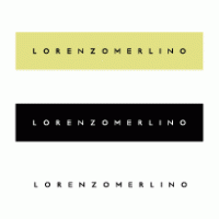 lorenzomerlino logo vector logo