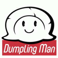 Dumpling Man logo vector logo