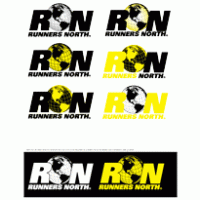 Runners North logo vector logo