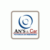 Ans & Car logo vector logo