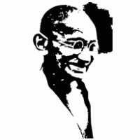 Gandhi logo vector logo