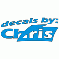 CHRIS’ DECALS GRAPHICS AND SIGNS logo vector logo