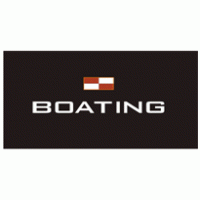 BOATING logo vector logo