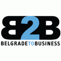 B2B Belgrade Industry Meetings logo vector logo