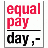 Equal Pay Day logo vector logo