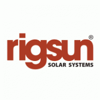 rigsun _ solar systems logo vector logo