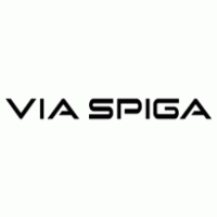 VIA SPIGA logo vector logo