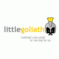 Little Goliath logo vector logo