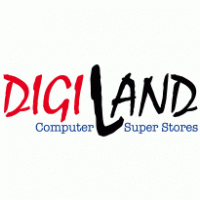 digiland logo vector logo