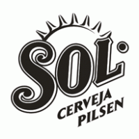 Sol. Cerveja Pilsen logo vector logo