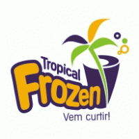 Tropical Frozen logo vector logo
