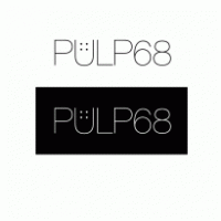 pulp68 logo vector logo