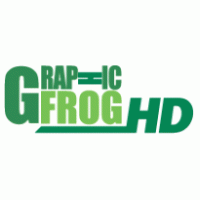 Graphic Frog HD logo vector logo