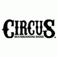 Circus Skateboarding Shoes logo vector logo