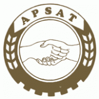 Apsat logo vector logo