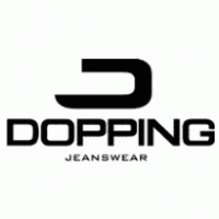 Dopping jeanswear logo vector logo