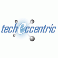 techEccentric logo vector logo