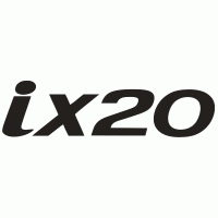 Hyundai ix20 logo vector logo