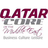 QATAR Core of the Middle East logo vector logo