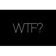 WTF? logo vector logo