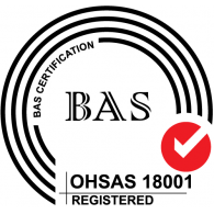 ISO BAS Certification logo vector logo